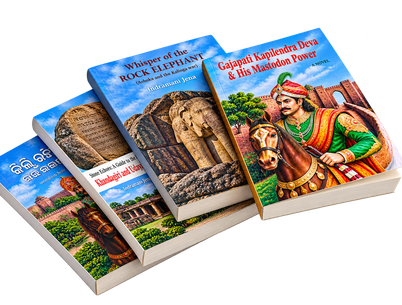 Stacked books about history and legends